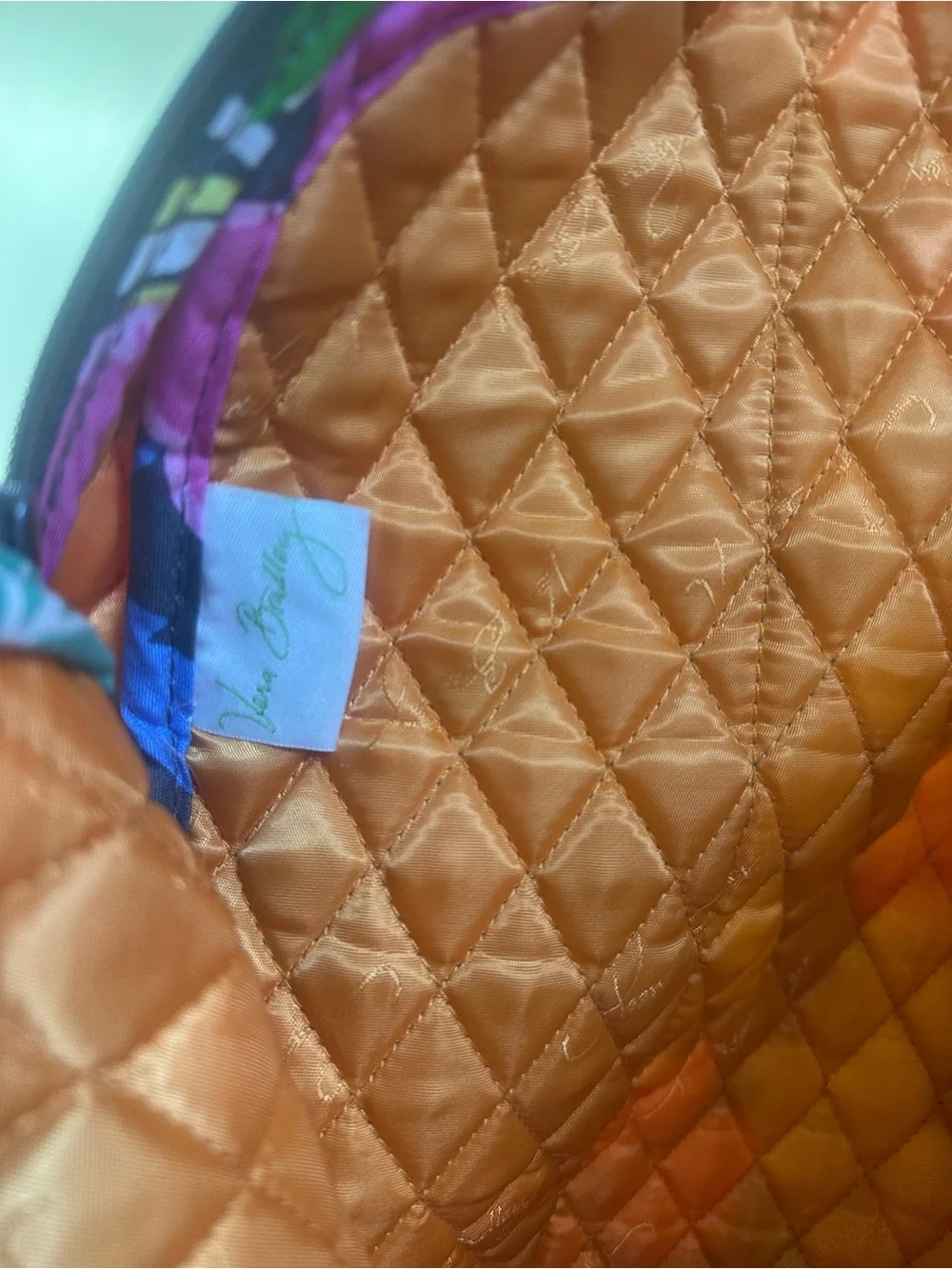 Vera Bradley Quilted Garment Bag - Picture 6 of 7